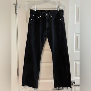 Vintage Black Levi’s 505 Straight Leg